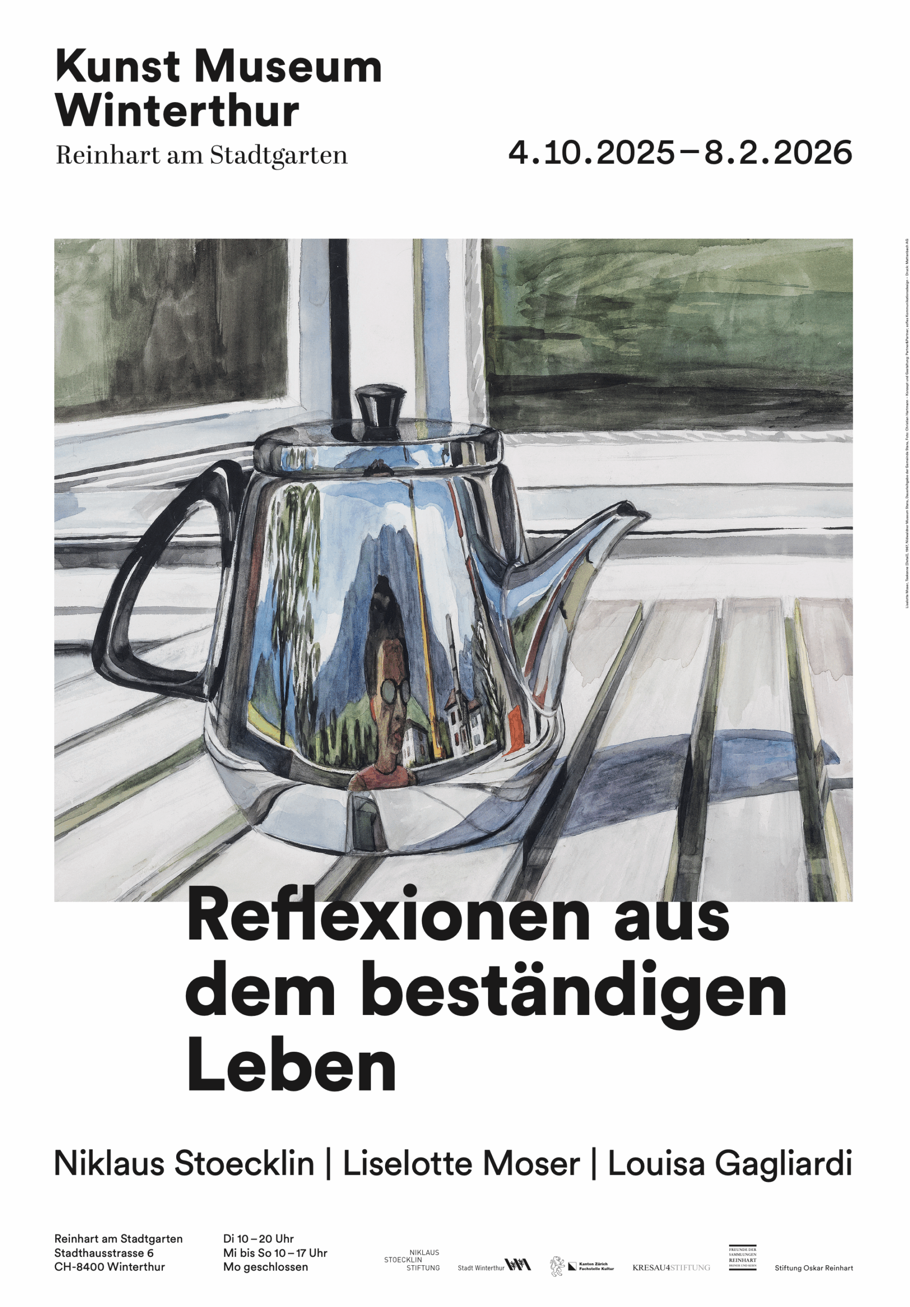 Reflexionen aus dem beständigen Leben (Plakat 172)